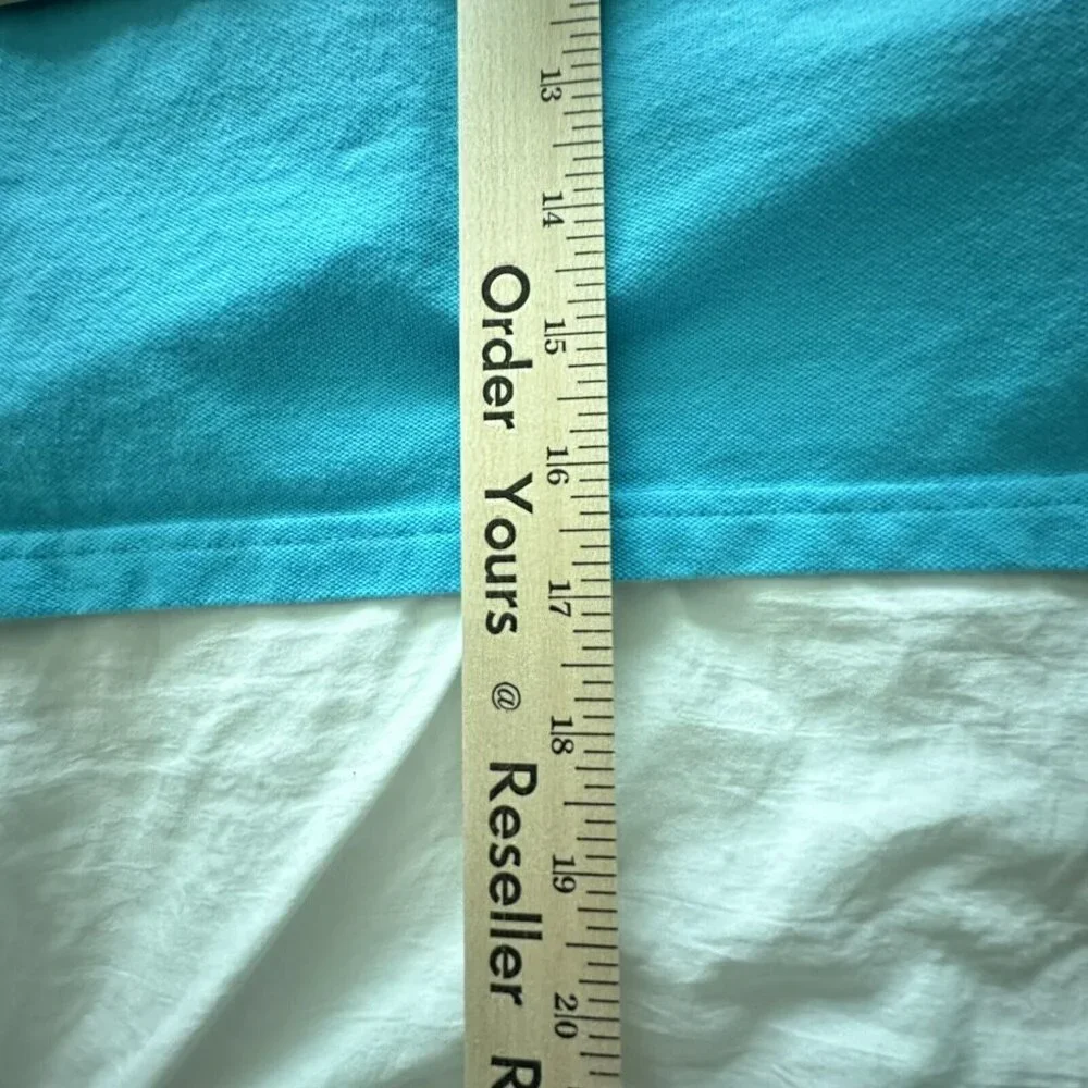 Tommy Hilfiger Boys Short Sleeve Polo Shirt Blue Size X-Large (16-18)EUC! - Picture 7 of 8